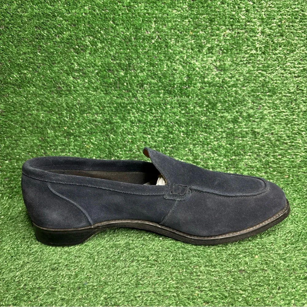ALFRED SARGENT‎ DARK BLUE MADE IN ENGLAND SLIP ON LOAFERS SIZE US 11 / UK 10